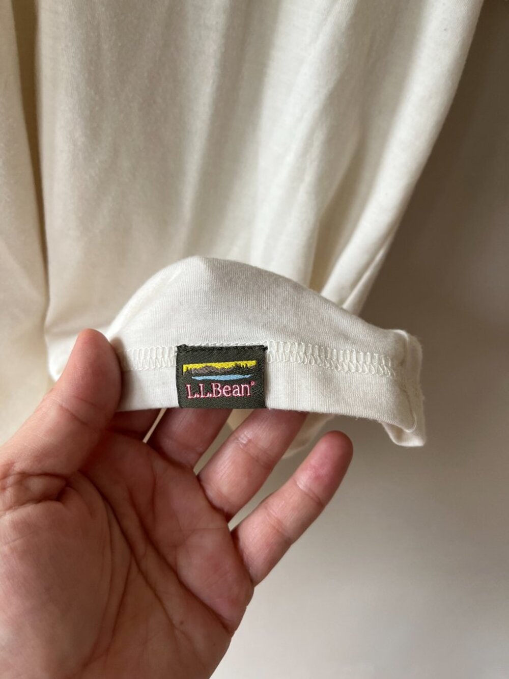 Vintage L.L. Bean Polo Size Large - Picture 5 of 9